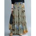 Women Wide  Legged Floral Printed Ankle Length Side Pockets Pants