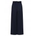 Women Side Pockets Casaul Elastic Waist Ankle Length Solid Pants