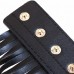 Women Tassel Fringed Belts Leather Snap Button Buckles